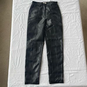 Aritzia Rebel Faux Leather Pants